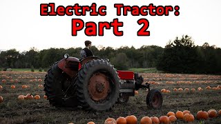 Adding a fake clutch amp more to my electric tractor conversion [upl. by Tyoh]