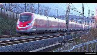 Frecciarossa VS Frecciarossa1000 x2 VS Italo NTV VS Frecciarossa1000 â€¢ 300 Kmh [upl. by Ayin813]