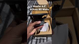 Woofer 65quot 8Ohms 80 Wattswoofer wooferspeaker hometheaterspeaker bass telugu music [upl. by Ivar]