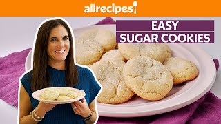 How to Make Easy Sugar Cookies  Get Cookin  Allrecipes [upl. by Ailed134]