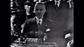 Harry Truman inaugural address Jan 20 1949 [upl. by Asfah]