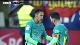 Neymar Jr Late Goal vs Eibar 40 HD  END OF THE DROUGHT 22012017 [upl. by Capriola]