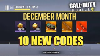 NEW CODM 9 WORKING NEW REDEEM CODES DECEMBER 2024  NEW CODM REDEEM CODES OCTOBER 2024  REDEEM CP [upl. by Laveen892]