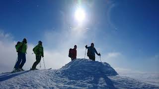 Schweden Skitouren Freeride AlpinschuleBERGFALKE [upl. by Nickola]