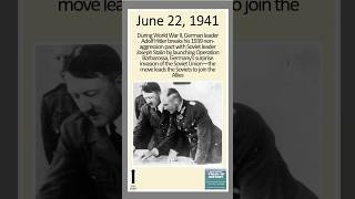 June 22 What was Operation Barbarossa [upl. by Brion]