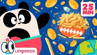 BABY BOT Knows POTATOES 🥔  More Cartoons for Kids  Lingokids [upl. by Esinej]