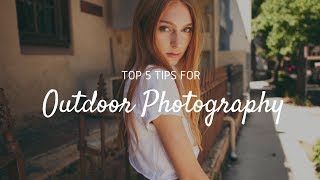 TOP 5 Outdoor Fashion Photography Portrait Tips  Techniques [upl. by Hussein606]