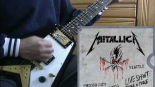 Metallica  For Whom the Bell Tolls Live guitar cover BOSS Metal Zone [upl. by Jamey208]