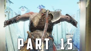 GOD OF WAR Walkthrough Gameplay Part 15  LIGHT ELVES God of War 4 [upl. by Hayott]