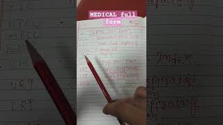 MEDICAL TERMINOLOGY  ANATOMY terminology  Full form BALVEERNURSING NOBLE PROFESSION [upl. by Jabe]