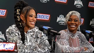 BIANCA BELAIR JADE CARGILL NAOMI WWE WRESTLEMANIA 40 PRESS CONFERENCE [upl. by Nolham]