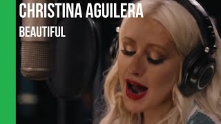 Christina Aguilera  Beautiful acoustic  subtitulada [upl. by Alleunamme]