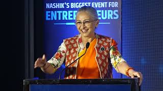 A visionary speech delivered by Retd Lt Gen of India Dr Madhuri Kanitkar NashikEF [upl. by Atwahs594]