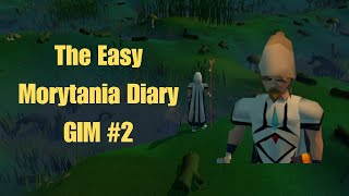 Preparing for Barrows  The Easy Mortytania Diary  osrs GIM 2 [upl. by Pietje]