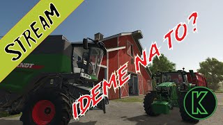 🔴 Ideme KOSIŤ🚜FS 25 🚧USA🔴 pod do chatu [upl. by Adriena]