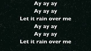 Rain Over Me Pitbull feat Mark Anthony LYRICS [upl. by Puduns589]