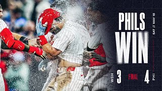 Nationals vs Phillies Game Highlights 51824  MLB Highlights [upl. by Animsay]