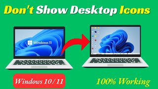 Desktop icon not Showing on Screen  Desktop icon not showing windows 11 [upl. by Nnyltiac152]