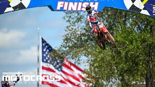 Pro Motocross 250 Class Highlights  RedBud National 2024 [upl. by Iznil]