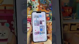 IOS18🤍💓💙 how sweet it testi iscreen ios18 [upl. by Ede]