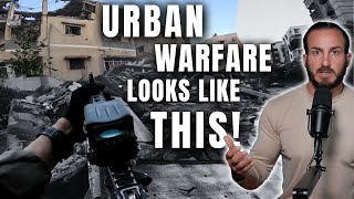 Marine Reviews Real World CQB IDF Combat Footage From Gaza [upl. by Alvira]