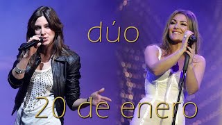 Amaia y Leire a dúo  20 de enero [upl. by Ynad]