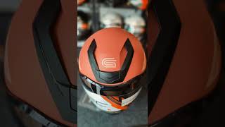 SEC HELMET Grid matt pinkfranzandesignhalf facemotomontbybossmelcustomseats rusdride [upl. by Alejandra]