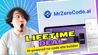 MrZeroCode I Build stunning websites fast with this AI powered no code platform [upl. by Dazhahs]