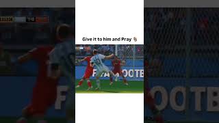 Give it to him and Pray ⚽✨ messi goated [upl. by Erund]