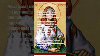 St Dymphna life and prayer for nervous illness patron saint of the mentally ill [upl. by Ehcar964]