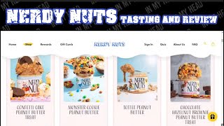 Nerdy Nuts  Taste Testing and Review  Gourmet Peanut Butter  In My Head Foodie Review [upl. by Ahseeyt]