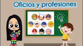 Oficios y profesiones para niños AprendeEnCasaIII preescolar ¿Qué quieres ser cuando seas grande [upl. by Philbert]