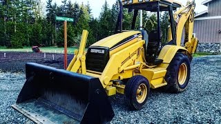 CAT 416C LOADER BACKHOE [upl. by Bayly535]