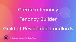 Create a tenancy using Tenancy Builder [upl. by Muraida]