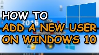 How To Add New Users amp Change Roles In Windows 10 Beginners Tutorial [upl. by Clare]