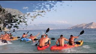 Banculuka naturist beach Baska Krk Croatia [upl. by Maggs]