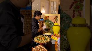 Food decoration in 5 deluxe Sheraton hotel food ytshortscookingshorts shortsfeed hotel [upl. by Isaak679]