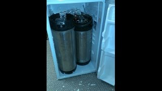 Making a kegerator from a Dynasty mini fridge [upl. by Nasah326]