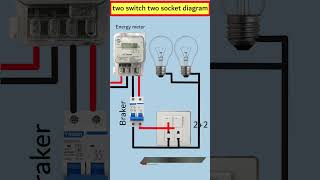 Wiring Like a PRO Two Switches Two Sockets and Two Bulbs Made Easy [upl. by Sagerman808]