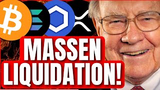 🛑MASSENLIQUIDATION WAS JETZT TUN BITCOIN XRP SOL amp LINK [upl. by Ardni124]