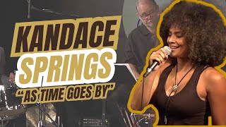 As Time Goes By  Kirk Whalum and Kandace Springs Live at the Jazz Cave [upl. by Strauss397]