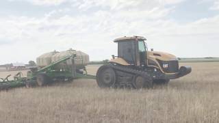 Seeding w Great Plains Air Seeder [upl. by Kitarp]