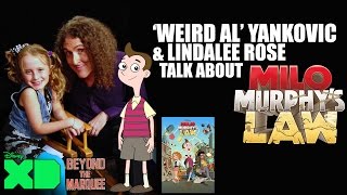 I interview Weird Al Yankovic  sing a parody song with him  Milo Murphys Law  Disney XD [upl. by Aliber]