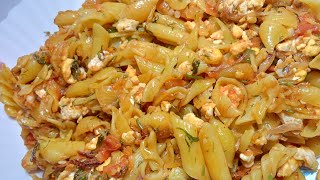 ঘরোয়া উপকরণ মজাদার পাস্তা রেসিপি Egg pasta recipe bangla Pasta Recipe [upl. by Aland]