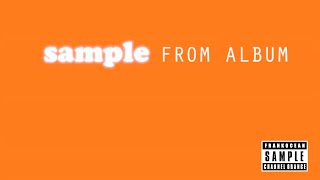 Sample From Album  Channel Orange  Frank Ocean Full Album [upl. by Benedikta]