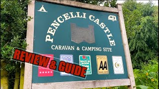 PENCELLI CASTLE CARAVAN amp CAMPING PARK Review amp guide  Near Brecon Wales UK [upl. by Dallis]