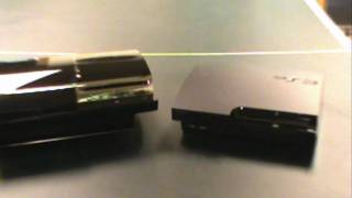 PS3 Slim vs PS3 Fat ComparisonReview [upl. by Eed]