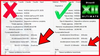 COME ABILITARE IL DIRECTX 12 ULTIMATE SU WINDOWS 11  SEMPLICE E VELOCE  TUTORIAL guida [upl. by Aisya917]