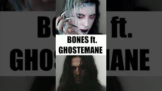 BONES feat GHOSTEMANE  Full in bio remix trapmetal darktrap [upl. by Aissatsana]