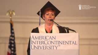 AIU Online 2015 Graduation Student Speaker Ann Farley [upl. by Zabrine3]